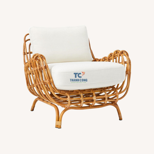 เก้าอี้ไม้ไผ่สไตล์วินเทจเฟอร์นิเจอร์ไม้ไผ่สำหรับตกแต่งบ้านทนทานเวียดนามขายส่ง - Product Image 3