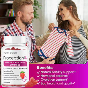 Gomitas de Fertilidad Proception Plus de Marca Privada, Último Modelo 2025, para Mujeres, Logotipo Personalizado, Fábrica OEM - Product Image 3