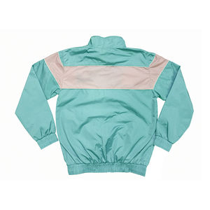 Conjunto de Chaqueta corta cortavientos de dos piezas personalizado, ropa de calle bordada con Cremallera de nailon y poliéster, chándal, conjunto corto cortavientos para hombre - Product Image 2