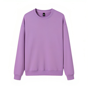 Nueva sudadera unisex de alta calidad, personalizada, lisa, con cuello redondo, bordado, impresión de logotipo, 100% algodón. - Product Image 3