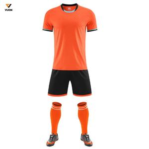 Custom Plain Polyester Breathable Mens Sports Blue <b>Football</b> Jersey Soccer Uniforms <b>Sets</b> Soccer Wear <b>Set</b> <b>Football</b> Kits Full <b>Set</b> - Product Image 2