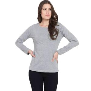 เสื้อยืดคอกลมแขนยาวสไตล์อินเดียสำหรับสุภาพสตรี - Product Image 2