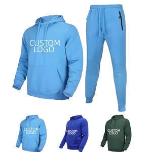Sudadera con Capucha Unisex con Logotipo Personalizado, 100% Algodón, Sublimación, Conjunto Deportivo Informal para Hombre, Conjunto Deportivo Liso de Invierno con Capucha - Product Image 1
