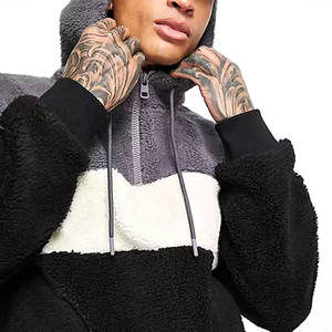 Pull en Polaire Sherpa Respirant pour Homme Sweat à Capuche Lourd Pull à Capuche en Polaire Mohair Fabriqué au Pakistan en Vrac - Product Image 4