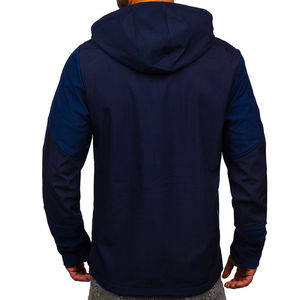 แจ็กเก็ตกันลมมีฮู้ดของผู้ชายเสื้อแจ็คเก็ตบุนิ่มมีฮู้ดสำหรับกลางแจ้งกันน้ำมาใหม่ - Product Image 4