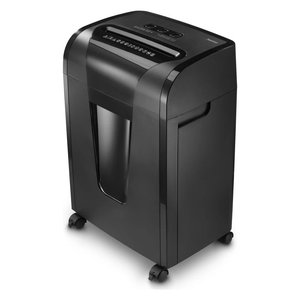 Prime M100 Black Cross-Cut Office <b>Paper</b> Shredder 20Lt <b>Shreds</b> CDs & Cards Electric - Product Image 1