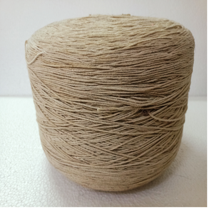 Custom-Made Blended Natural <b>Fiber</b> Pineapple Yarn Ring Spun in Large Cones for Knitting Weaving and Resale - Product Image 1