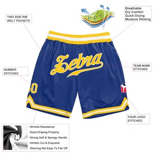 Pantalones Cortos de Baloncesto para Hombre, Transpirables, Ropa Deportiva para Adultos, Pantalones Cortos de Equipo Personalizados, Pantalones Cortos de Baloncesto Largos Unisex, Diseño de Rendimiento Satinado - Product Image 5