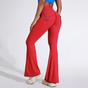 Leggings d'entraînement floraux pour femmes en gros personnalisés, séchage rapide, taille haute, imprimés, pantalons de yoga avec une tenue hautement élastique - Product Image 3