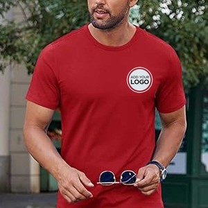 เสื้อยืดโพลีเอสเตอร์ 90% สแปนเด็กซ์ 10% รับทำโลโก้ตามสั่ง พร้อมบริการ OEM คุณภาพสูง - Product Image 6