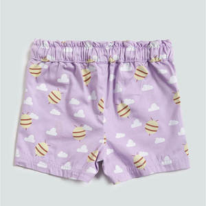 Pantalones Cortos de Algodón con Logotipo Personalizado para Niños, Pantalones Cortos de Color Liso para Niños, Pantalones Cortos Estampados Color Lila, Pantalones Cortos de Playa para Niños, Pantalones Cortos Sensuales - Product Image 2