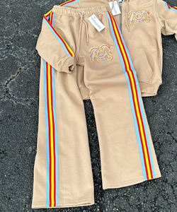 Chándal de Invierno Personalizado para Hombre, con Capucha, Forro Polar, Tejido Transpirable, Bordado, Diseño Sólido, Estilo Urbano, Servicio OEM de Alta Gama - Product Image 5