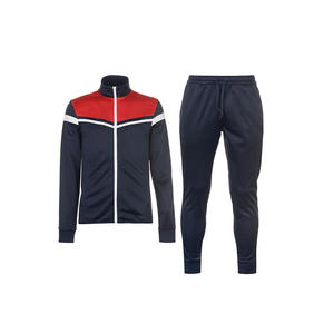Custom Logo Men 2 Piece Set Outerwear <b>Knitted</b> Oversized Tracksuit Breathable Training Tracksuit - Product Image 4