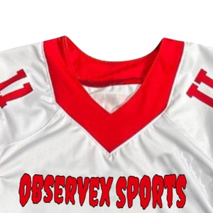Uniforme de football américain en 100% polyester imprimé personnalisé de qualité supérieure uniforme de football américain à prix raisonnable - Product Image 2