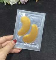 Patch oculaire en cristal naturel sûr avec logo personnalisé OEM ODM