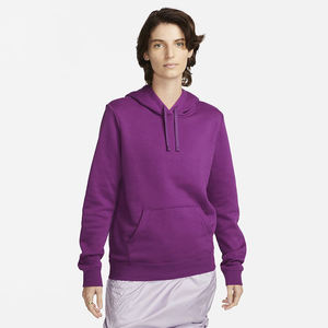Sudadera con capucha atlética de gran tamaño para mujer, estampado personalizado, 100% algodón, Polar, transpirable, con capucha y cuello teñido anudado - Product Image 1