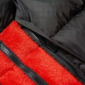 Chaqueta acolchada de invierno para hombre, cortavientos con estampado de logotipo personalizado - Product Image 6