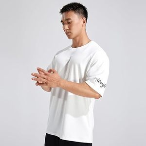 Camiseta de algodón pesado de alta calidad de gran tamaño para hombre, camiseta informal con estampado personalizado, camisetas en blanco de gran tamaño para hombre - Product Image 3