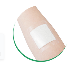 EKS CAHA 5x5 Sterile Calcium Alginate Dressing <b>Pad</b> High Absorbency Medical Wound Care Disposable Bandage for All Wounds - Product Image 5