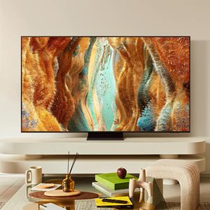 ทีวี QLED สมาร์ททีวีขนาด 75 นิ้ว ความละเอียดสูงพิเศษ พร้อมโปรเซสเซอร์ AI ระบบ AI Upscaling ระบบ Local Dimming แบบ Full Array เสียงเซอร์ราวด์เสมือนจริงแบบบางเฉียบ ระบบ AI Vision - Product Image 3