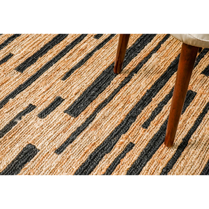 Ensemble de tapis en jute de style moderne anti-dérapant de qualité supérieure noué à la main pour un usage domestique-pour porte de salon chambre cuisine - Product Image 2