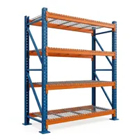 Étagères de stockage métalliques robustes à 5 niveaux, personnalisées pour entrepôt, logistique e-commerce 3PL, livraison 100% à temps, certifiées AS4084