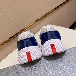 Zapatillas de deporte de cuero genuino de lujo para hombre, zapatillas de entrenamiento al aire libre de color sólido, zapatos informales de diseñador originales para caminar - Product Image 6