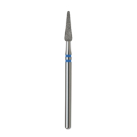 Foret à ongles professionnel diamanté à pointe arrondie Formule Profi 3.0mm Grain bleu Premium