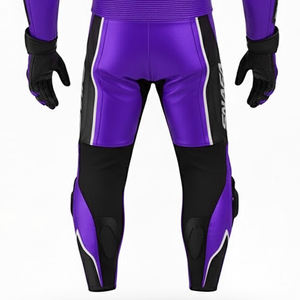 Custom Logo <b>One</b> Piece Leather Motorcycle Suits Water-Resistant Men Racing Suit Custom Motorbike Genuine Leather Racing Suit - Product Image 5