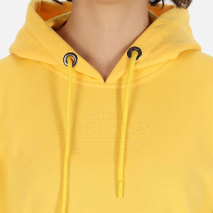 ชุดวอร์มผ้าแคนวาสคุณภาพสูงสำหรับผู้หญิง ลายเรียบ สไตล์ลำลองสำหรับฤดูหนาว ชุดออกกำลังกายมีฮู้ด ผ้าฝ้ายออร์แกนิค - Product Image 5