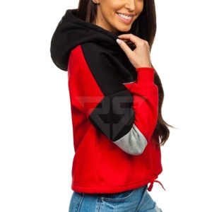 Sudaderas con capucha informales para mujer, sudaderas Web de alta calidad, Jersey de algodón grueso con estampado de pantalla, logotipo personalizado, sudaderas con capucha para mujer - Product Image 2