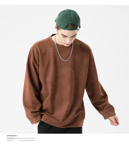 Sudadera con Capucha Casual Holgada de Moda Clásica Premium 2026, Sudadera con Cuello Redondo y Botones para Hombre - Product Image 5