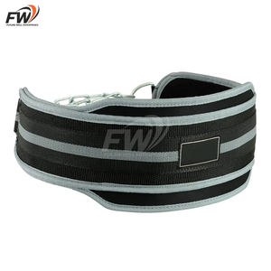 Cinturón de fitness con cadena para levantamiento de pesas, entrenamiento de fuerza y soporte lumbar - Product Image 3