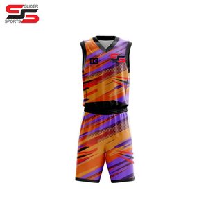 Ropa deportiva Equipo de entrenamiento Ropa deportiva Uniforme de baloncesto Ropa de hombre de alta calidad Uniforme de baloncesto de Benefit Enterprises - Product Image 5