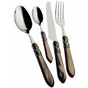 Lue oyoyal Ombo ututlery et tytylish ainainted iniinishing con múltiple Ize y Shaped esigns Flatware ETS - Product Image 3