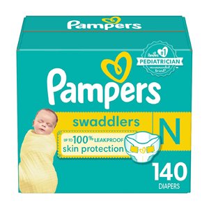 Acheter des variétés de couches pour bébés/Couches pour bébés Pampers/Testé par des experts - Product Image 1