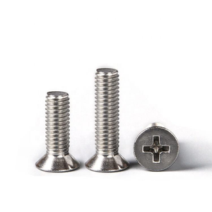 Tornillo de máquina Phillips avellanado UNF de acero inoxidable de 2 pulgadas #   4 #   5 #   6 #   2-56 4-40 6-32 8-32 10-24 10-32 1/8-40 1/4-20 3/8-16 - Product Image 1