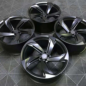 Jantes forgées monobloc personnalisées à 5 branches, noir brillant, 17 <span class=keywords><strong>18</strong></span> 19 20 21 22 <span class=keywords><strong>pouces</strong></span>, 5x100 5x112 5x114.3, jantes en alliage pour BMW <span class=keywords><strong>Audi</strong></span> - Product Image 3