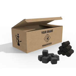 Carbón Natural para Hookah de Primera Calidad |   Cáscara de Coco 100%, Inodora, Combustión Duradera, Bajo Contenido de Ceniza <2% |   Marca Privada y OEM - Product Image 5