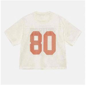 Gran oferta, camiseta de fútbol de gran tamaño para hombre, camiseta de fútbol de baloncesto, diseño de malla cuadrada personalizado de secado rápido, 100% algodón hecho en Pakistán - Product Image 3