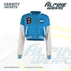 Nouveau modèle personnalisé Vente en gros de haute qualité Letterman Vestes de pluie pour hommes Plus Jacket Blank Letterman Vestes d'hiver pour garçons - Product Image 4