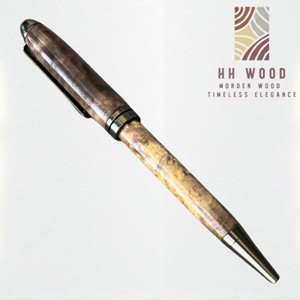 Serpentine Collection Custom 1.0mm Stabilized Metal Ballpoint <b>Pen</b> for Business & Wedding Handmade Vietnam Novelty HHPEN SPT-425 - Product Image 5