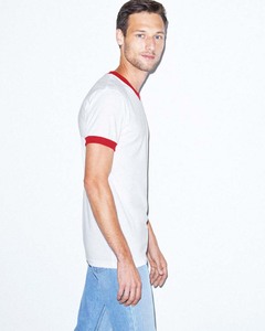 Camisetas Ringer 52% Algodón Peinado y Hilado en Anillo Airlume 48% Poliéster - Product Image 1