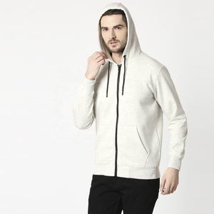 Nouveauté Automne-Hiver : Sweat à Capuche Zippé 100% Coton Polaire Brodé pour Homme, Coupe Classique Décontractée, Couleurs Personnalisables, Léger - Product Image 4