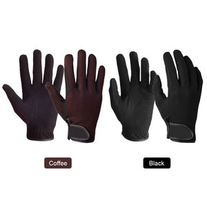 Nouveau Design Offre Spéciale Gants d'équitation respirants et durables antidérapants Gants d'équitation personnalisés à usage intensif - Product Image 3