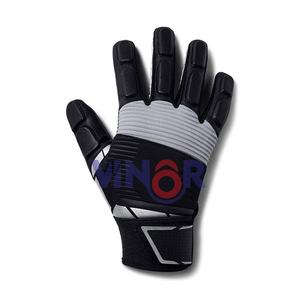 Gants de football américain doux et confortables, sublimation de qualité supérieure, prix d'usine pour créer votre propre idée, avec OEM - Product Image 5