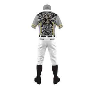 Uniformes d'équipe personnalisés de haute qualité Maillots et pantalons de baseball OEM ODM Ensembles de vêtements de sport professionnels - Product Image 3