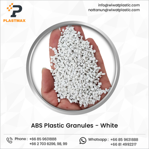 Direct Factory <b>Sale</b> 100% Virgin White ABS <b>Plastic</b> Granule Pellet Injection General Grade Electronics Luggage Case Application - Product Image 2