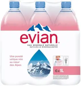 Venda quente Evian Água potável mineral natural/Fornecimento a granel Evian ÁGUA