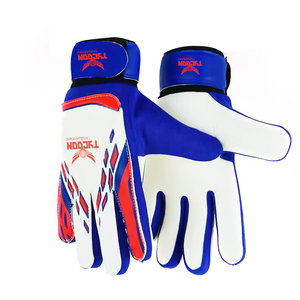 Gants de gardien de but de football professionnel Nouveaux gants de football en latex respirant avec doigts de protection - Product Image 2